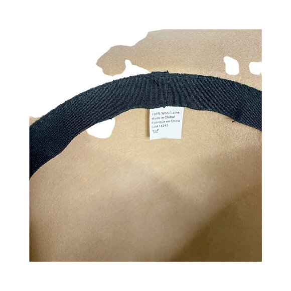 Lulus Caravan Crossing Tan Wool Hat Boho Artsy Chic Fall - Picture 4 of 4